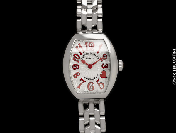 Franck Muller Heart Curvex 5002 Ladies Watch with Bracelet - Stainless Steel