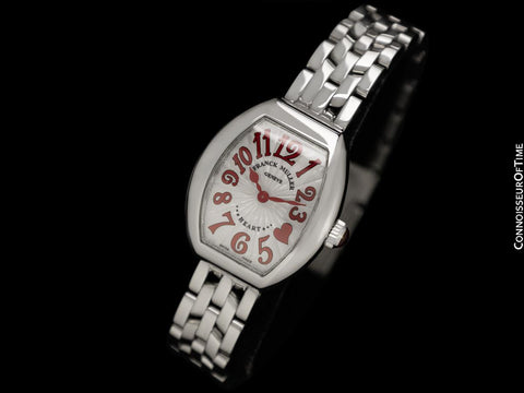 Franck Muller Heart Curvex 5002 Ladies Watch with Bracelet - Stainless Steel