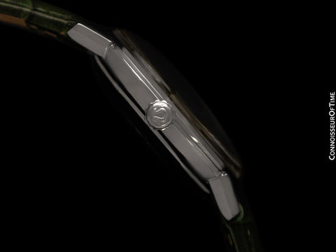 1960's Omega Seamaster De Ville Vintage Mens Cal. 565 Automatic Watch with Emerald Green Dial - Stainless Steel