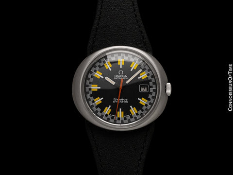 1971 Omega Dynamic Vintage Mens Large Cal. 1481 Watch with Racing Dial - Stainless Steel