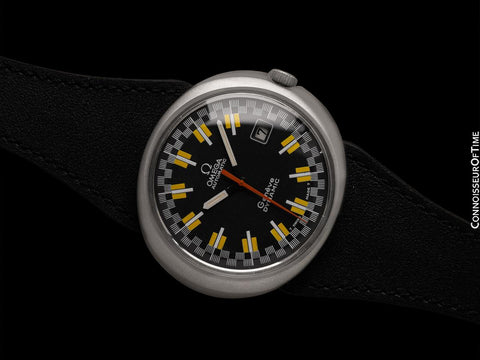1971 Omega Dynamic Vintage Mens Large Cal. 1481 Watch with Racing Dial - Stainless Steel