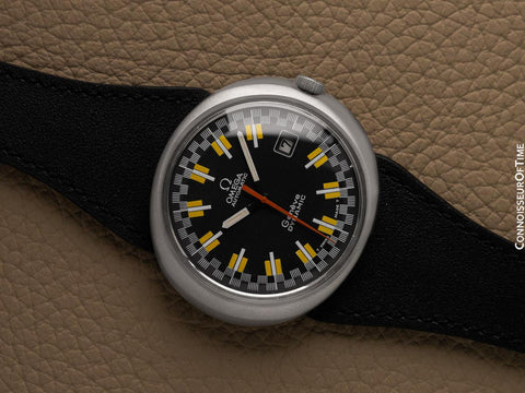 1971 Omega Dynamic Vintage Mens Large Cal. 1481 Watch with Racing Dial - Stainless Steel
