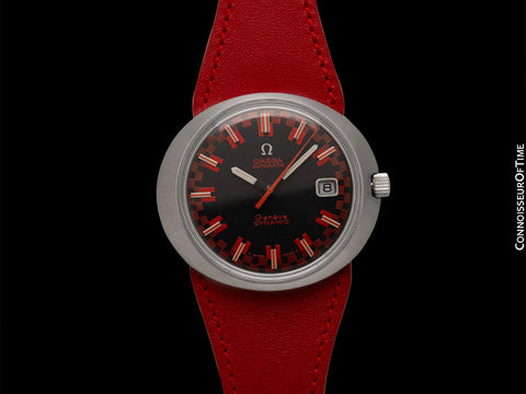 1970 Omega Dynamic Vintage Mens Cal. 565 Watch with Racing Dial - Stainless Steel