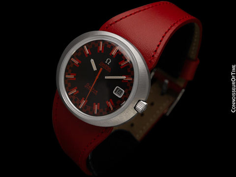 1970 Omega Dynamic Vintage Mens Cal. 565 Watch with Racing Dial - Stainless Steel