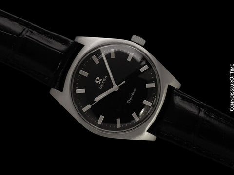 1969 Omega Geneve Vintage Mens Waterproof Style Classic Watch - Stainless Steel
