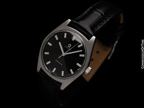 1969 Omega Geneve Vintage Mens Waterproof Style Classic Watch - Stainless Steel