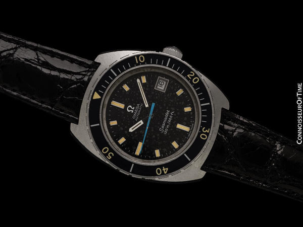 1971 Omega Seamaster 120M Vintage Mens Retro Bakelite Divers Ref. 166.088 Watch - Stainless Steel
