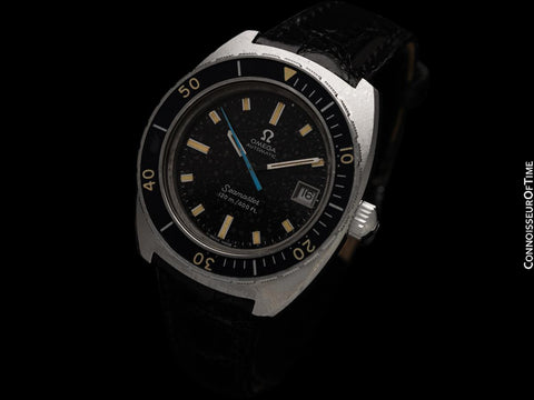 1971 Omega Seamaster 120M Vintage Mens Retro Bakelite Divers Ref. 166.088 Watch - Stainless Steel