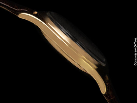 1950 Rolex Precision Vintage Mens Dress Watch - 9K Gold