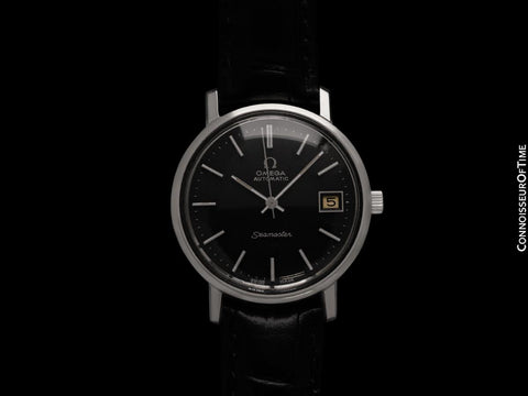 1977 Omega Seamaster Mens Vintage Watch, Automatic, Date - Stainless Steel