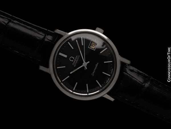 1977 Omega Seamaster Mens Vintage Watch, Automatic, Date - Stainless Steel