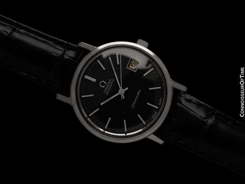 1977 Omega Seamaster Mens Vintage Watch, Automatic, Date - Stainless Steel