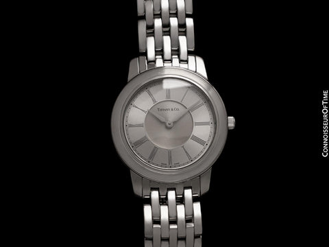 Tiffany & Co. Mens Mark Resonator Quartz Watch - Stainless Steel