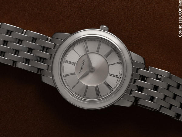 Tiffany & Co. Mens Mark Resonator Quartz Watch - Stainless Steel