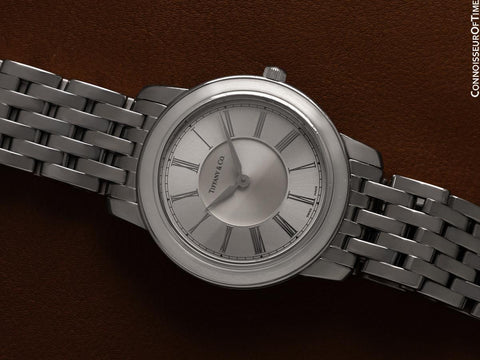 Tiffany & Co. Mens Mark Resonator Quartz Watch - Stainless Steel