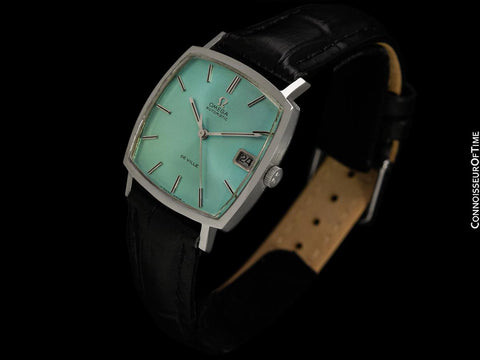 1968 Omega De Ville Mens Automatic Retro "TV" Style Caliber 565 Watch - Stainless Steel