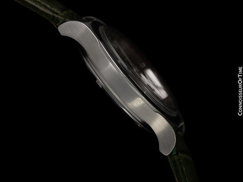 1973 Omega Seamaster Mens Vintage Full Size Emerald Green Watch, Automatic, Date - Stainless Steel