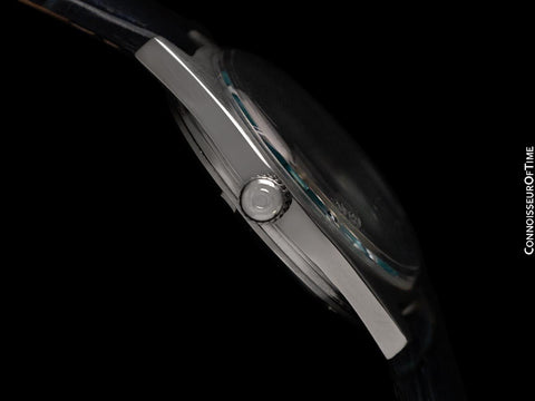 1971 Omega Geneve Vintage Mens Cal. 565 Automatic Watch with Tiffany Blue Dial - Stainless Steel