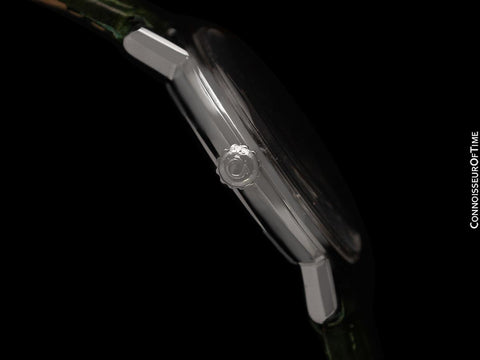 1962 Omega Seamaster De Ville Emerald Green Vintage Mens Automatic Watch - Stainless Steel