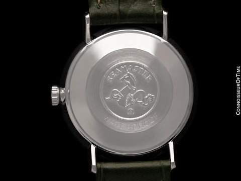1962 Omega Seamaster De Ville Emerald Green Vintage Mens Automatic Watch - Stainless Steel