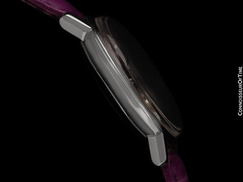 1966 Omega Seamaster Mens Vintage Cal. 565 Watch with Purple Dial - Stainless Steel