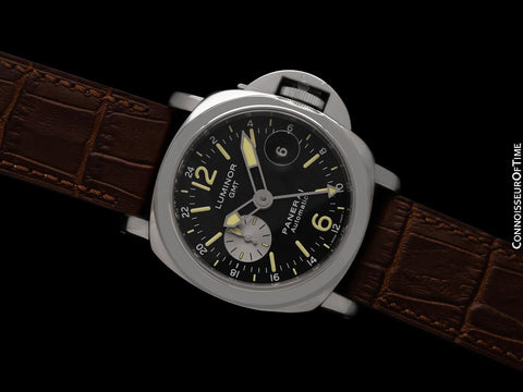 Panerai Luminor GMT Mens Watch, 44mm Watch, PAM 88 OP6761 - Stainless Steel