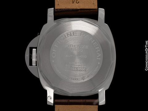 Panerai Luminor GMT Mens Watch, 44mm Watch, PAM 88 OP6761 - Stainless Steel