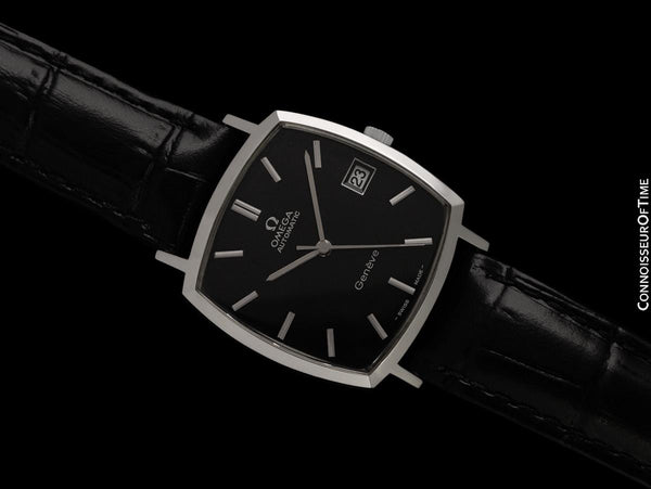 1973 Omega Geneve Vintage Mens Automatic Dress Watch - Stainless Steel