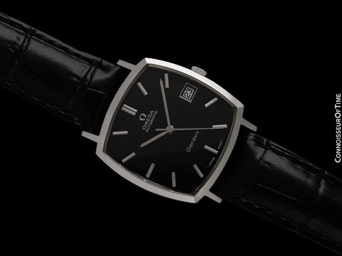 1973 Omega Geneve Vintage Mens Automatic Dress Watch - Stainless Steel