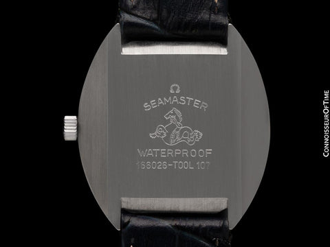 1967 Omega Vintage Mens Seamaster Cosmic Retro Cal. 565 Watch with Sky Blue Dial - Stainless Steel