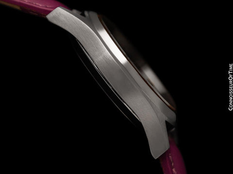 1971 Omega Seamaster Cosmic 2000 Vintage Retro Mens Dive Watch with Purple Dial - Stainless Steel