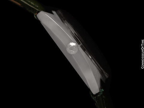 1968 Omega Vintage Mens Seamaster Cosmic Retro Cal. 552 Watch with Emerald Green & Black Dial - Stainless Steel