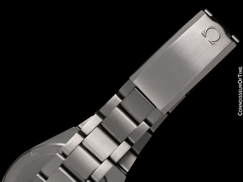 1972 Omega Geneve Vintage Retro Automatic Day Date Mens Dial Watch - Stainless Steel