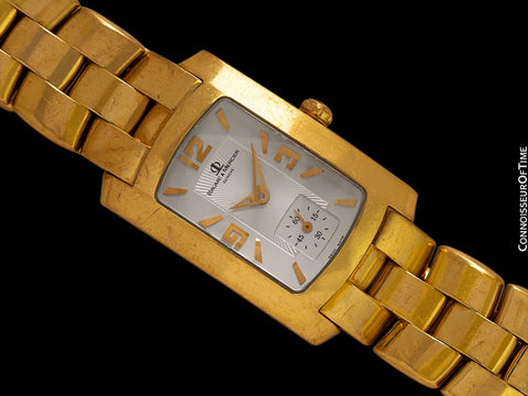 Gwyneth Paltrow Owned & Often Worn Watch - Baume & Mercier Heavy 18K Gold Hampton Milleis Watch