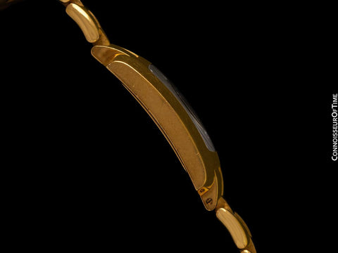 Gwyneth Paltrow Owned & Often Worn Watch - Baume & Mercier Heavy 18K Gold Hampton Milleis Watch