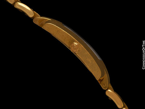 Gwyneth Paltrow Owned & Often Worn Watch - Baume & Mercier Heavy 18K Gold Hampton Milleis Watch