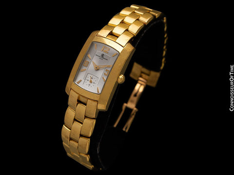 Gwyneth Paltrow Owned & Often Worn Watch - Baume & Mercier Heavy 18K Gold Hampton Milleis Watch