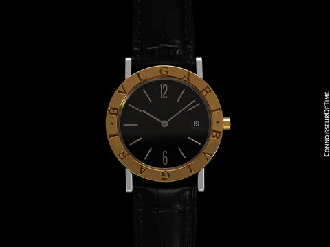 Bvlgari Bvlgari (Bulgari) Mens Watch, BB 33 SGL - Stainless Steel & Solid 18K Gold