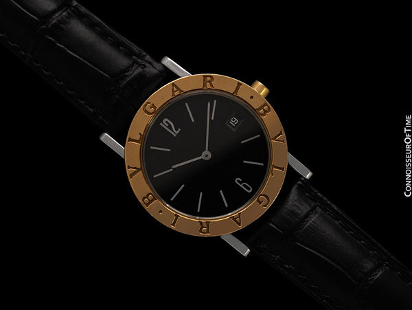 Bvlgari Bvlgari (Bulgari) Mens Watch, BB 33 SGL - Stainless Steel & Solid 18K Gold