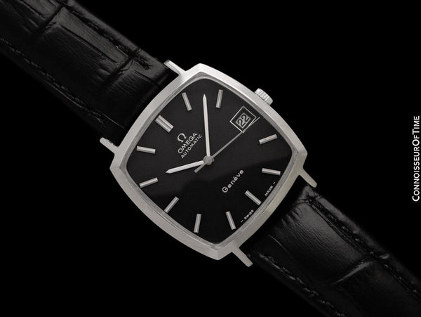 1973 Omega Geneve Vintage Mens Automatic Dress Watch - Stainless Steel