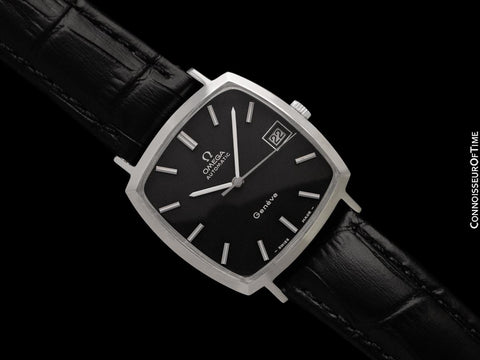 1973 Omega Geneve Vintage Mens Automatic Dress Watch - Stainless Steel
