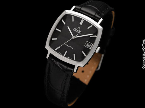 1973 Omega Geneve Vintage Mens Automatic Dress Watch - Stainless Steel