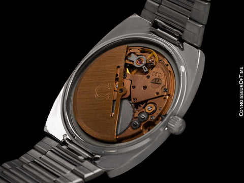 1979 Omega Seamaster Vintage Mens Bracelet Automatic Day Date Royal Amethyst Dial Watch - Stainless Steel