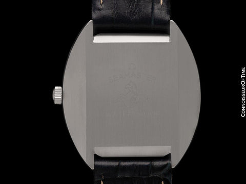 1971 Omega Vintage Mens Seamaster Cosmic Retro Cal. 565 Watch with Smoked Sapphire Dial - Stainless Steel