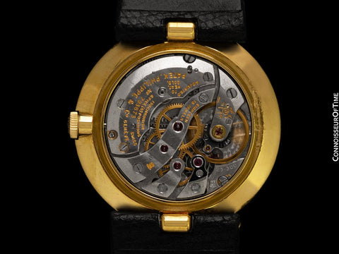 c. 1970 Patek Philippe Vintage Mens Handwound Watch, Ref. 3459 Disco Volante Style - 18K Gold