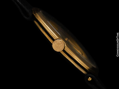 c. 1970 Patek Philippe Vintage Mens Handwound Watch, Ref. 3459 Disco Volante Style - 18K Gold