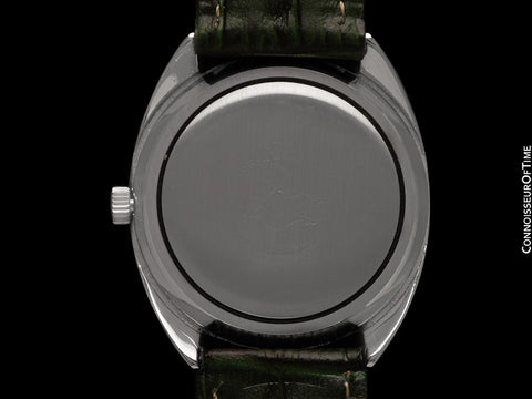 1972 Omega Seamaster Cosmic 2000 Vintage Retro Mens Dive Watch with Emerald Green Dial - Stainless Steel