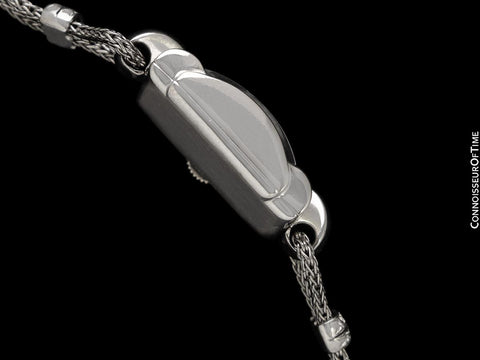 1940's Patek Philippe Vintage Ladies Ref. 1189 Watch - 18K White Gold & Diamonds