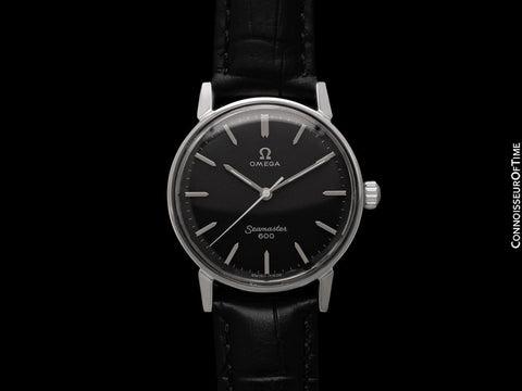 1969 Omega Seamaster 600 Vintage Mens Handwound Watch - Stainless Steel