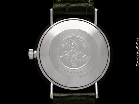 1962 Omega Seamaster De Ville Tsavorite Garnet Green Vintage Mens Automatic Watch - Stainless Steel
